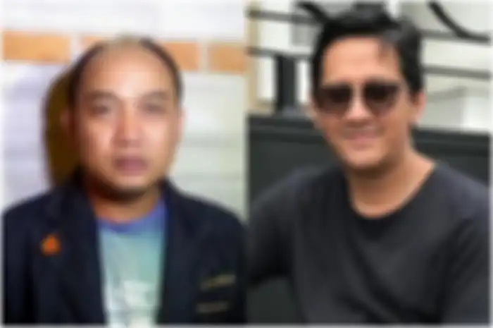 Aziz Gagap dan Andre Taulany