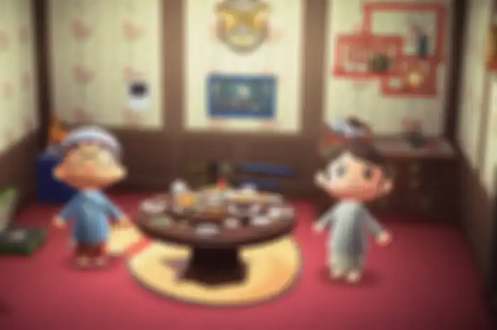 Screenshot dari game Animal Crossing: New Horizons