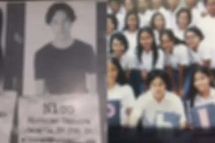 Nicholas Saputra semasa SMA.