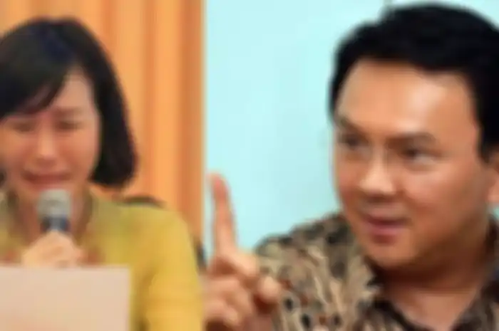 Veronica Tan dan Ahok.