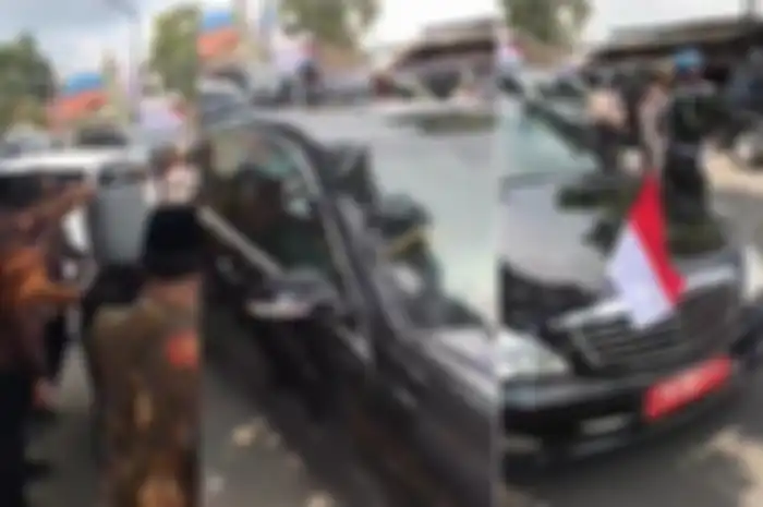 Viral Mobil Wakil Presiden Ma'aruf Amin diisi bensin di pinggir jalan