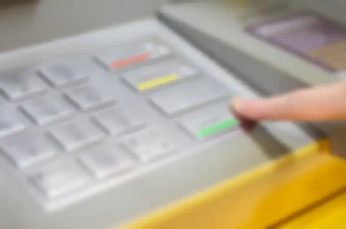 Gambar ilustrasi. Mesin ATM