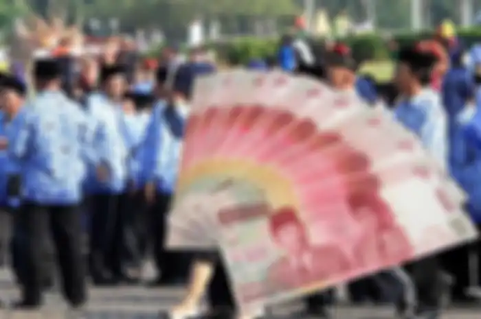Gambar ilustrasi gaji ke-13 PNS
