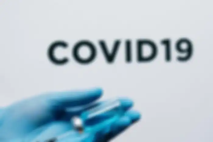 Ilustrasi virus corona (Covid-19).