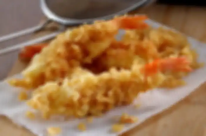 Ilustrasi tempura udang