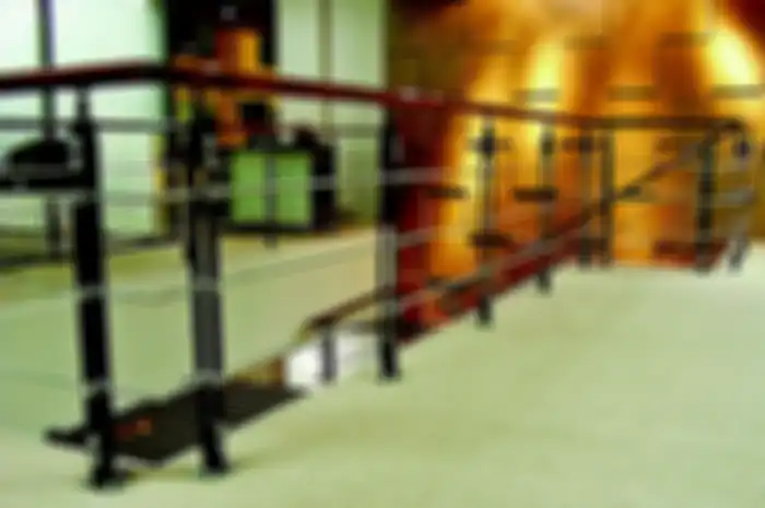 Tampilan minimalis railing knockdown, praktis dan mudah pemasangannya. 