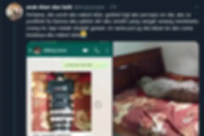 Screenshot dari akun @kingbangtal soal kisah pelecehannya.