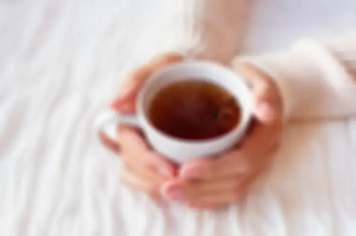 Minum teh di pagi hari