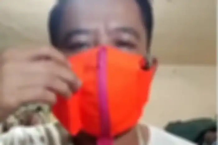 inovasi baru dari seorang penjahit yang bikin masker khusus untuk yang merokok