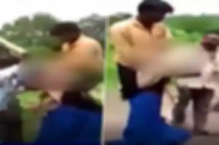 Setelah Merengek ke Orangtuanya, Pria Ini Digendong Istrinya Keliling Kampung, Sang Istri Dipukul atau Dilempar Ban Jika Berhenti karena Kelelahan