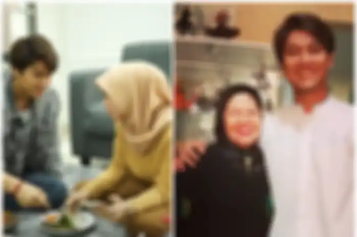 Potret kedekatan ibunda Rizky Billar dengan Lesty Kejora