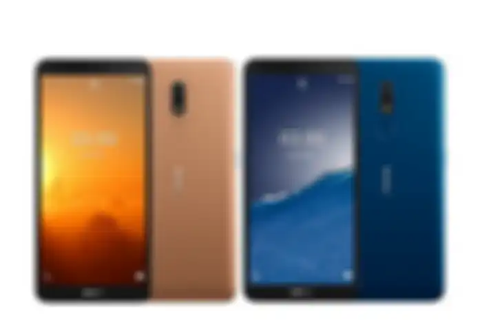 Dua pilihan warna Nokia C3 