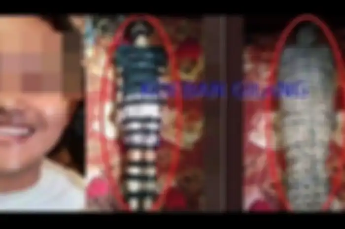 Gilang bungkus, pelaku fetish kain jarik ditangkap polisi.