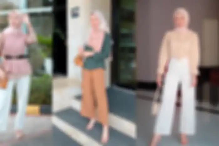 Baggy pants untuk hijaber ala Nabilrach