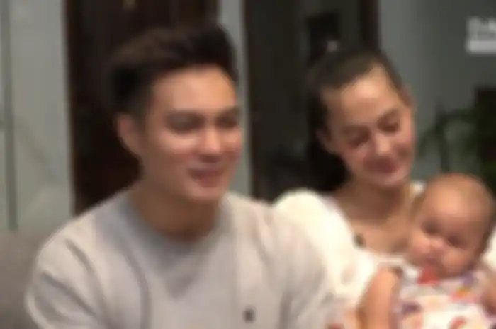 Keluarga kecil Baim Wong