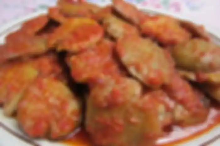 Jengkol sambal balado