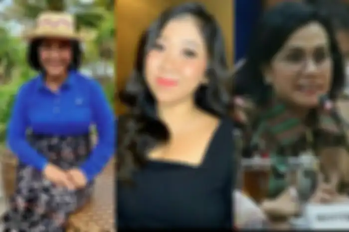 Susi Pudjiastuti, Kiky Saputri dan Sri Mulyani