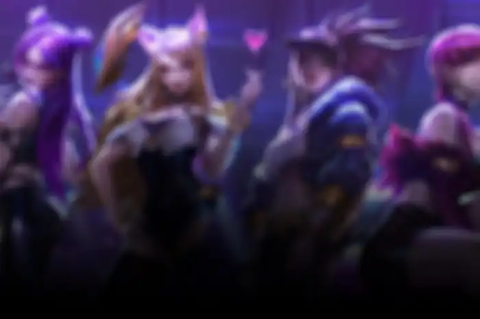 Empat personil girlband virtual K/DA