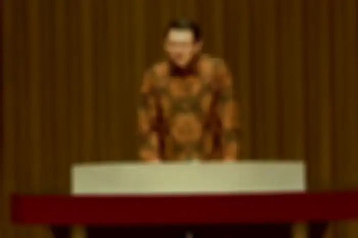Ahok saat menceritakan kisah hidupnya