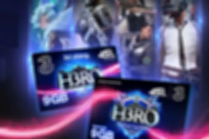 Kartu Perdana H3RO untuk para pemain game online