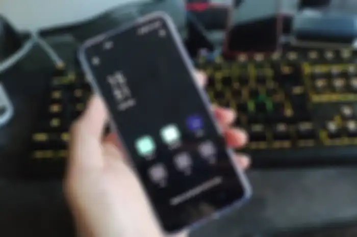 Tampilan Super Power Saving Mode di Oppo Reno4