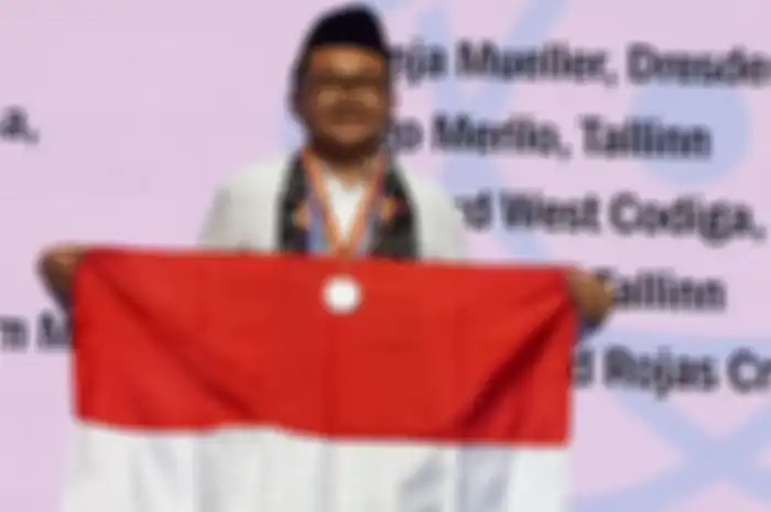 Rayhan Danendra Wiracalosa saat mengikuti ajang International Olympiad of Metropolises 2019 di Moscow, Rusia