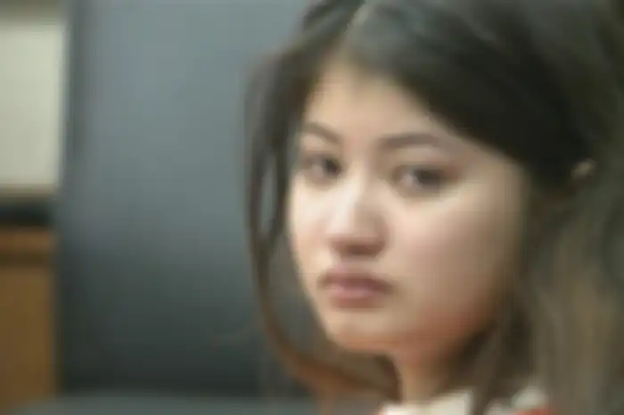 Wajah Isabella Guzman saat di pengadilan Colorado, Amerika Serikat pada 5 September 2013 