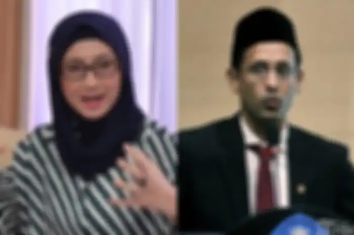 Desy Ratnasari dan Nadiem Makarim 