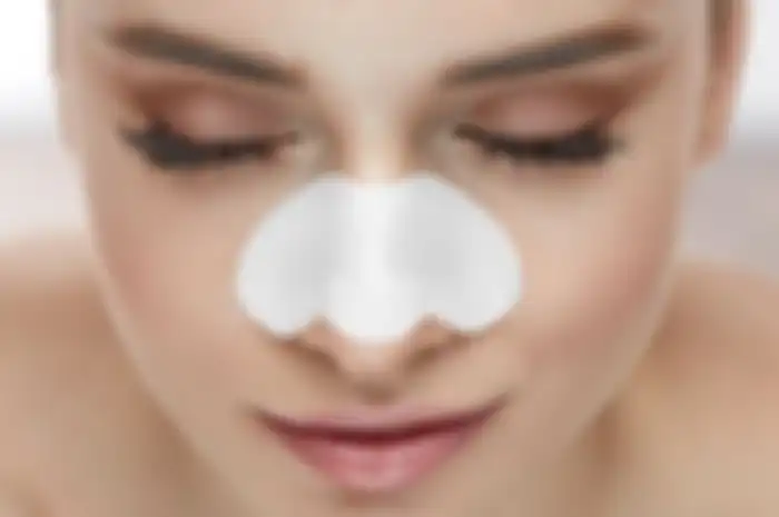 Memakai pore strips