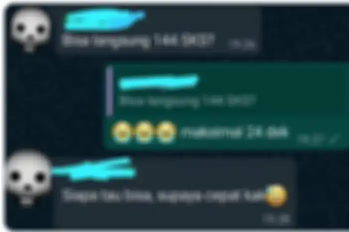 Tangkapan layar dari tweet netizen yang bagiin cerita mahasiswa ambil 144 sks sekaligus