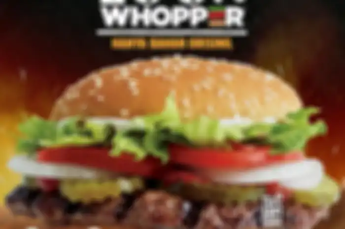 Burger King luncurkan Whopper 100% bahan original tanpa pewarna, pengawet, penyedap