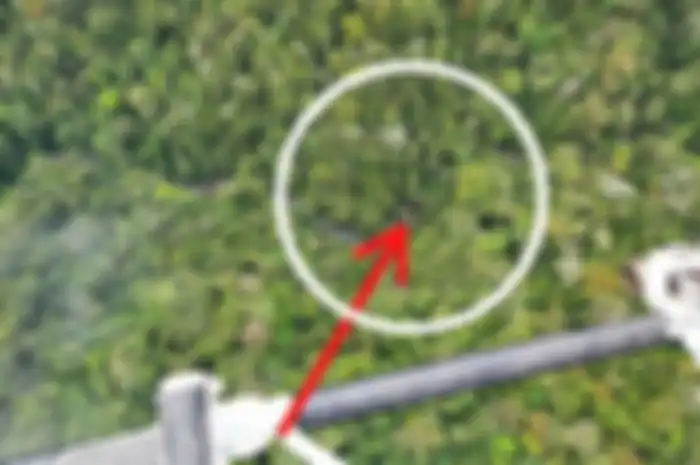 Lokasi helikopter yang hilang