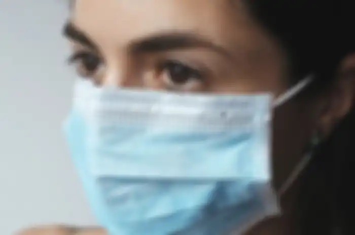 ilustrasi pemakaian masker