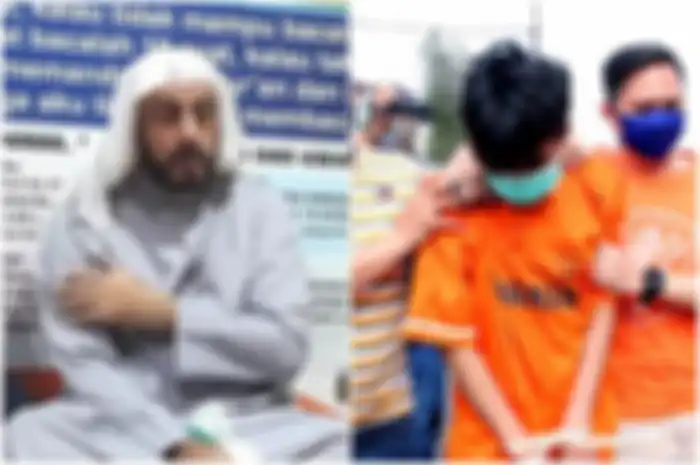 Pelaku penusukan Syekh Ali Jaber.