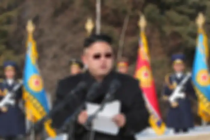 Pemimpin Korea Utara Kim Jong Un.