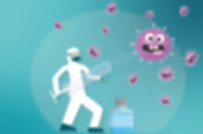 Kelemahan virus corona (ilustrasi)