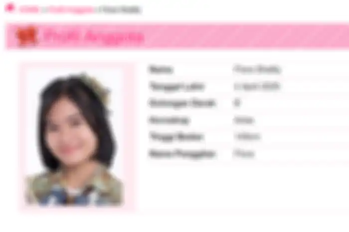 Profil Flora Shafiq, member JKT48