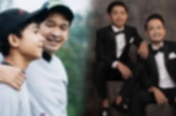 Ruben Onsu dan  Betrand Peto 