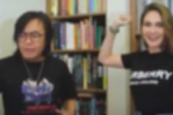 Ari Lasso dan Luna Maya.