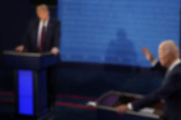Debat calon presiden Amerika Serikat (AS) Donald Trump melawan Joe Biden