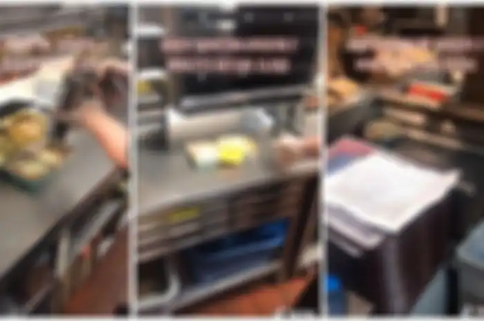 angkapan layar bagaimana pekerja McD buat pesanan terakhir 