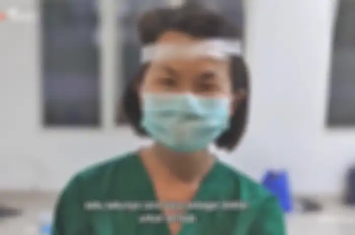 Relawan tim dokter pertama di RS Darurat Covid-19 Wisma Atlet Kemayoran, dr Debryna