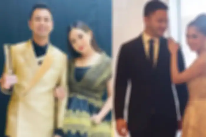 Kolase foto Raffi Ahmad-Nagita Slavina dan Novrizal Machtoeb-Dira Fachry