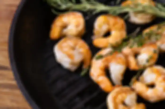 Makanan kaya protein, udang