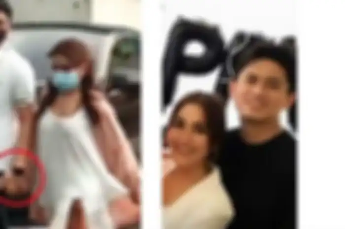 Kemesraan Ayu Ting Ting dan Adit Jayusman