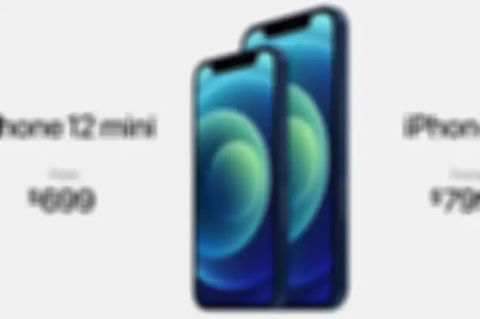 Harga iPhone 12 mini dan iPhone 12.