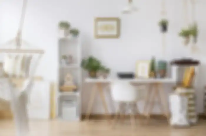 Ilustrasi home office kreasi sendiri 