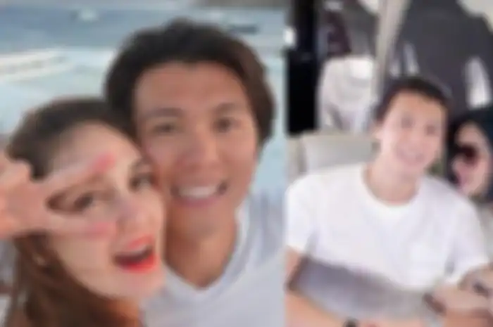Syahrini dan Reino Barack