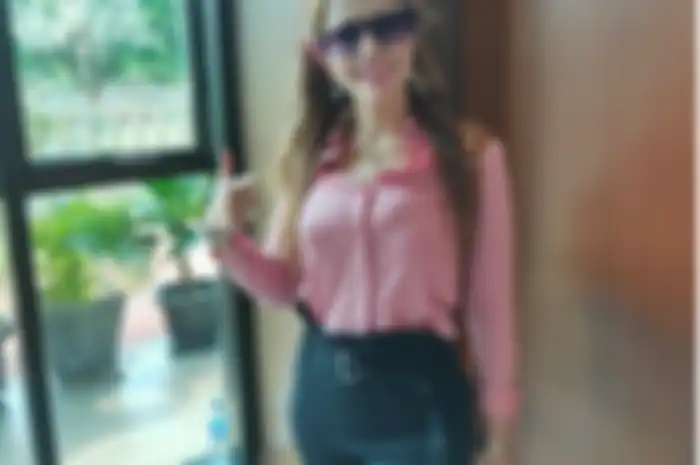 Barbie Kumalasari saat ditemui di kawasan Kemayoran, Jakarta Pusat, Sabtu (17/10/2020).