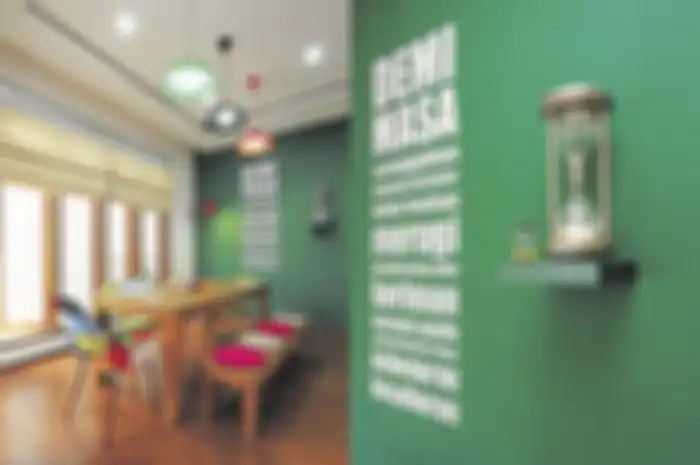 Visual rumah dari arah pintu masuk. 